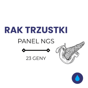 Rak trzustki – panel NGS – ślina<span class="custom-lista-opis">Oznaczenie genów związanych z dziedziczną predyspozycją do zachorowania na raka trzustki.</span>
