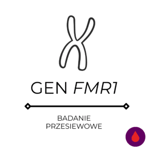 Przesiewowe badanie genu FMR1 – krew<span class="custom-lista-opis">Ocena nieprawidłowości w genie FMR związanym z FRAX, POI i FXTAS.</span>