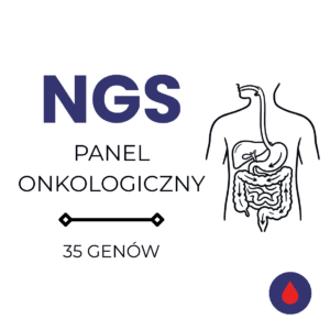 Nowotwory przewodu pokarmowego, układu moczowego, prostaty i trzonu macicy – panel NGS – krew<span class="custom-lista-opis">Oznaczenie genów związanych z dziedziczną predyspozycją do zachorowania na nowotwory przewodu pokarmowego (np. jelita grubego, żołądka, trzustki), układu moczowego, prostaty lub trzonu macicy (endometrium). </span>